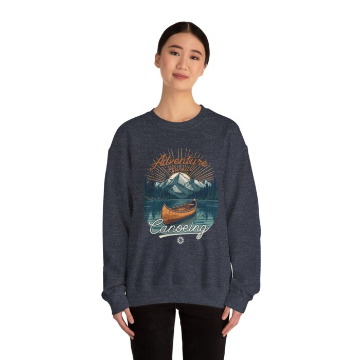 Canoeing Unisex Heavy Blend™ Crewneck Sweatshirt - Image 24