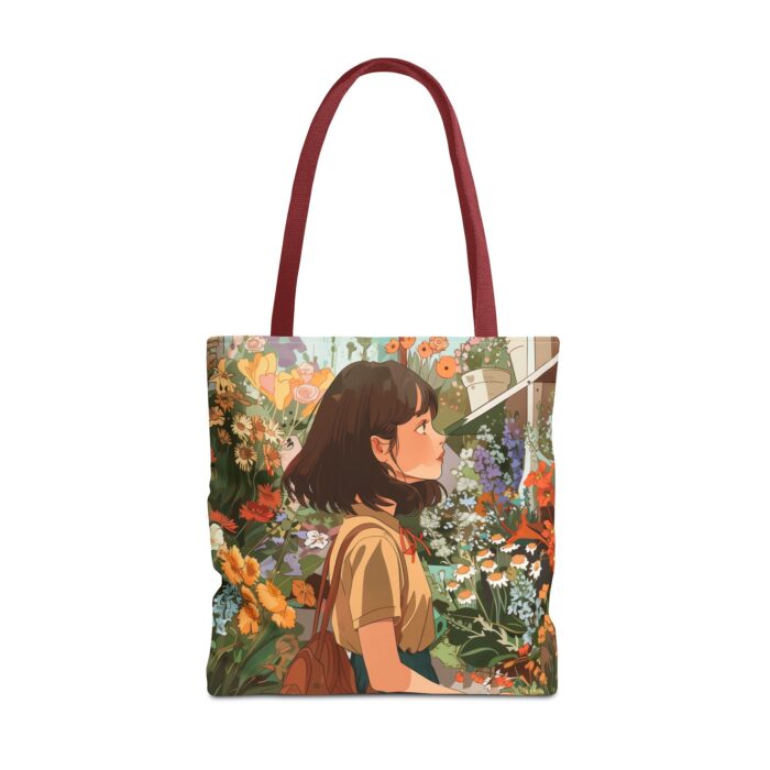 Girl and Flower Shop Tote Bag (AOP) - Image 21