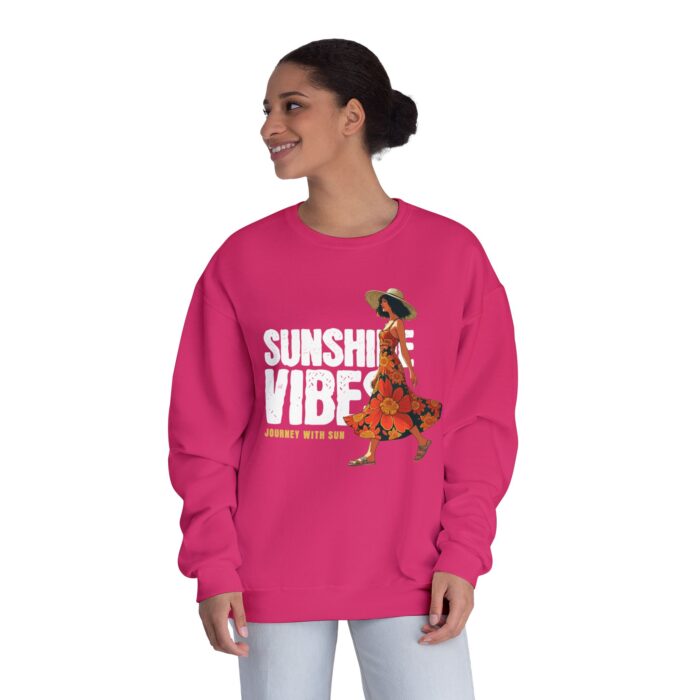 Sunshine Vibes Unisex NuBlend® Crewneck Sweatshirt - Image 24