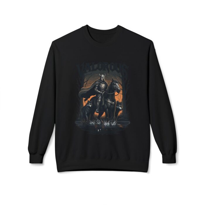 "meta_description": "Experience ultimate comfort with the VALOROUS Unisex Sweatshirt. Soft fleece, perfect fit.",