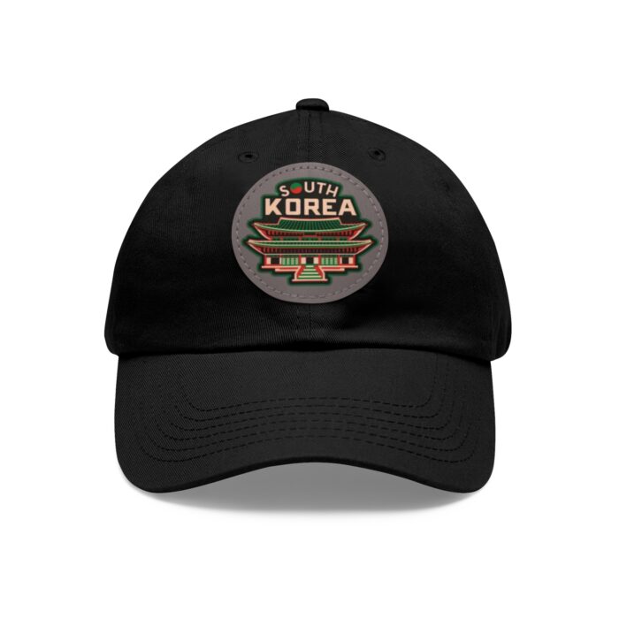 South Korea Hat with Leather Patch (Round) - Image 5