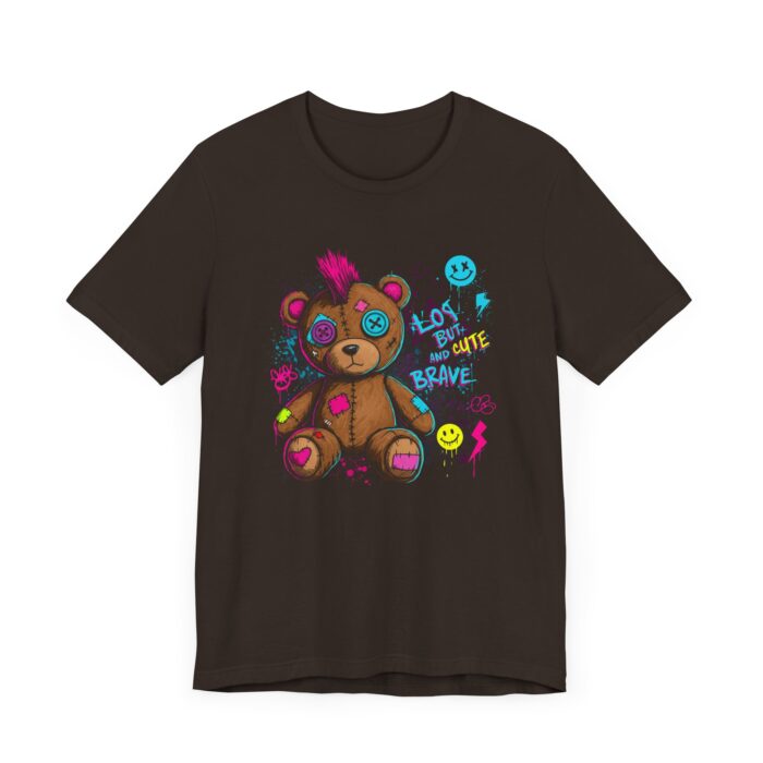 Lost but cute and brave Unisex Jersey Short Sleeve Tee - Image 3