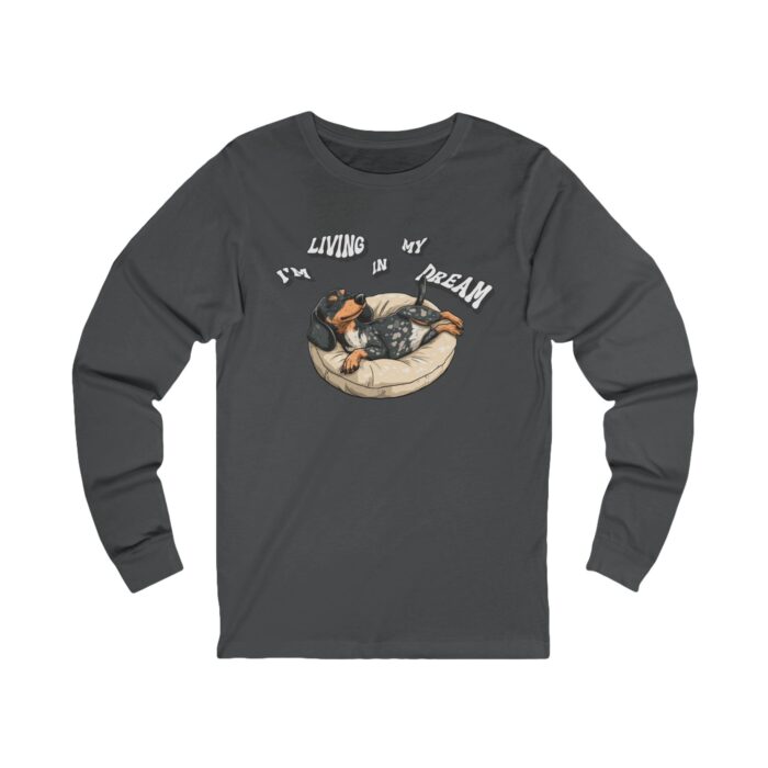 Living in my dream Unisex Jersey Long Sleeve Tee - Image 7