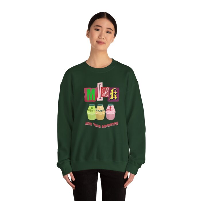 Milk your moment! Unisex Heavy Blend™ Crewneck Sweatshirt - Image 28
