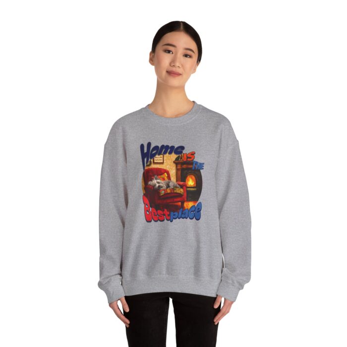 Home is the best place Unisex Heavy Blend™ Crewneck Sweatshirt - Image 12