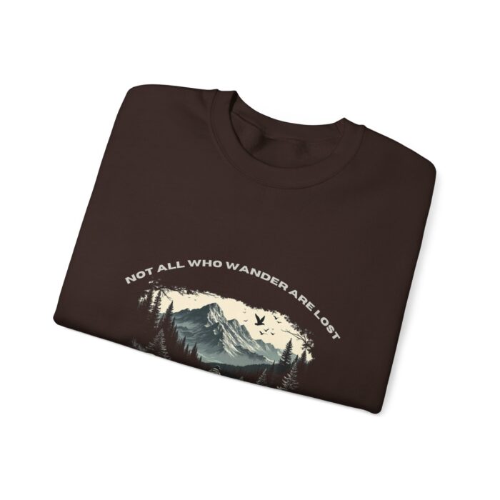 Not All Who Wander Are Lost Unisex Heavy Blend™ Crewneck Sweatshirt - Image 7