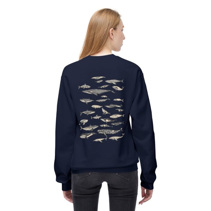 For Whales Unisex Midweight Softstyle Fleece Crewneck Sweatshirt - Image 24