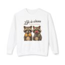 Life is circus Unisex Lightweight Crewneck Sweatshirt
