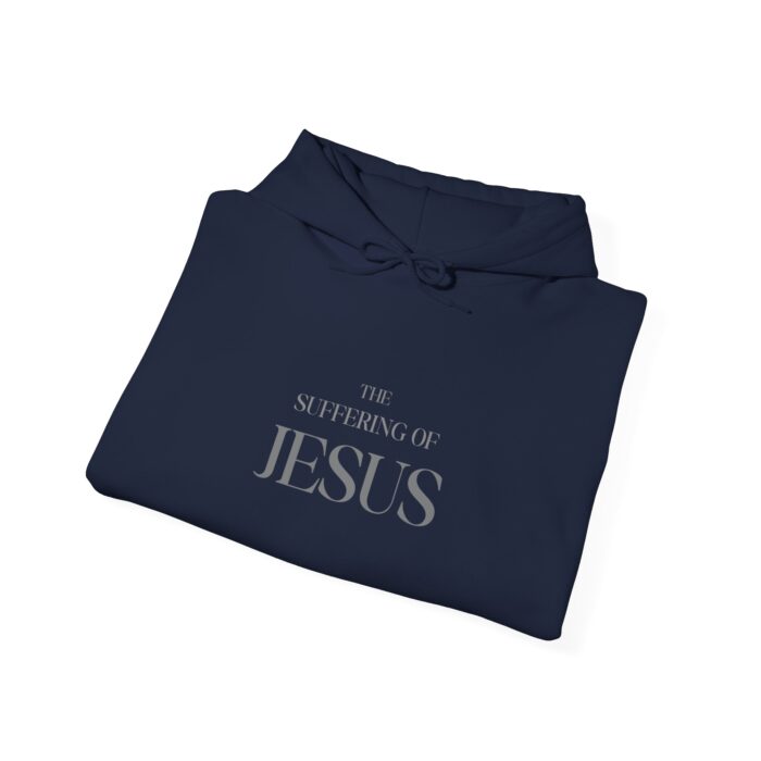 The suffering of Jesus Unisex Heavy Blend™ Hooded Sweatshirt - Image 16