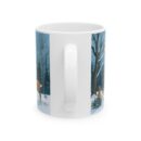 serene winter Ceramic Mug, (11oz, 15oz)