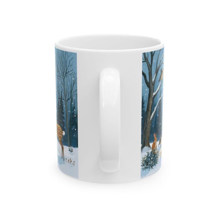 serene winter Ceramic Mug, (11oz, 15oz) - Image 3
