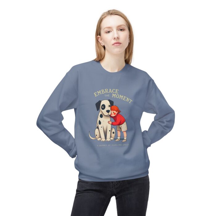 Embrace the moments Unisex Midweight Softstyle Fleece Crewneck Sweatshirt - Image 35