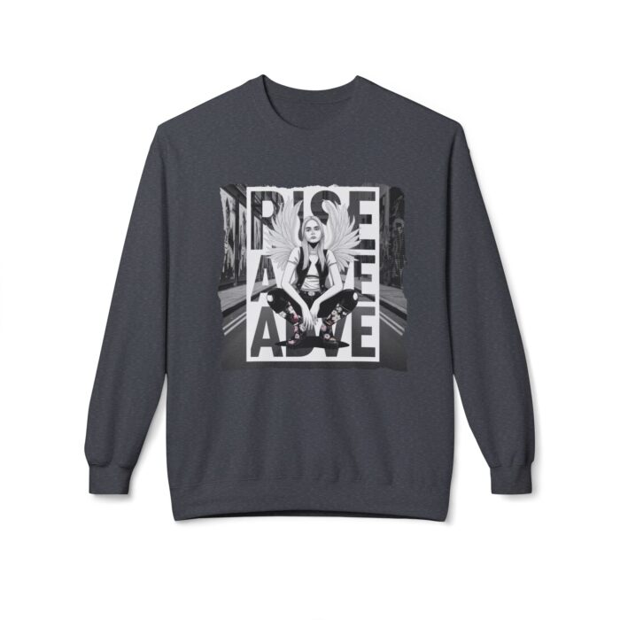 Rise Above Unisex Midweight Softstyle Fleece Crewneck Sweatshirt - Image 9