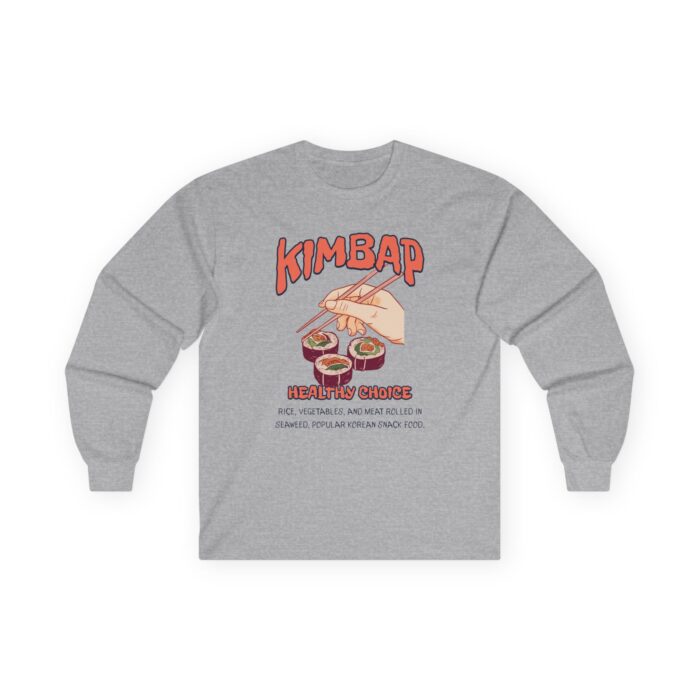 Kimbap Unisex Ultra Cotton Long Sleeve Tee - Image 10