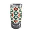 Traditional Korean Geometric Patterns Ringneck Tumbler, 20oz