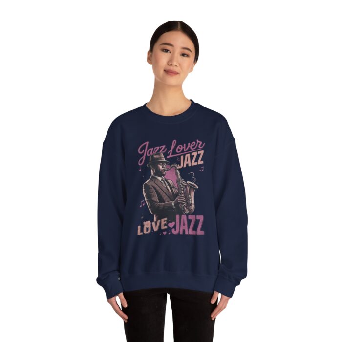 Love Jazz Unisex Heavy Blend™ Crewneck Sweatshirt - Image 36