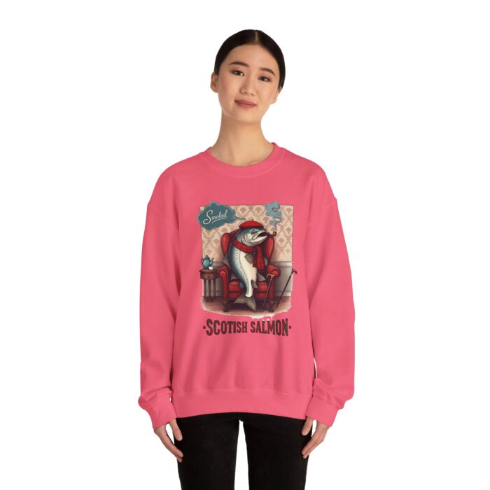 Scottish Salmon Unisex Heavy Blend™ Crewneck Sweatshirt - Image 48