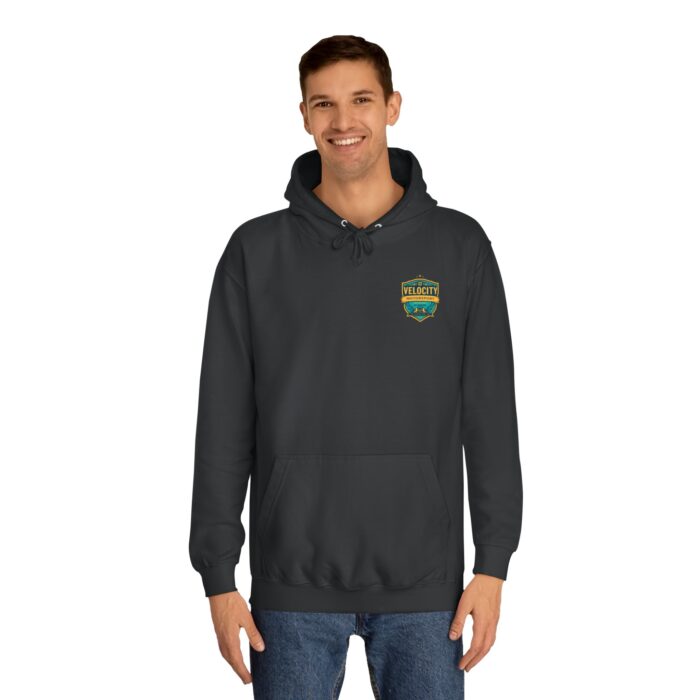 Velocity Unisex College Hoodie - Image 7