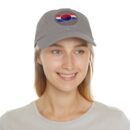 Korean Flag Hat with Leather Patch (Round)
