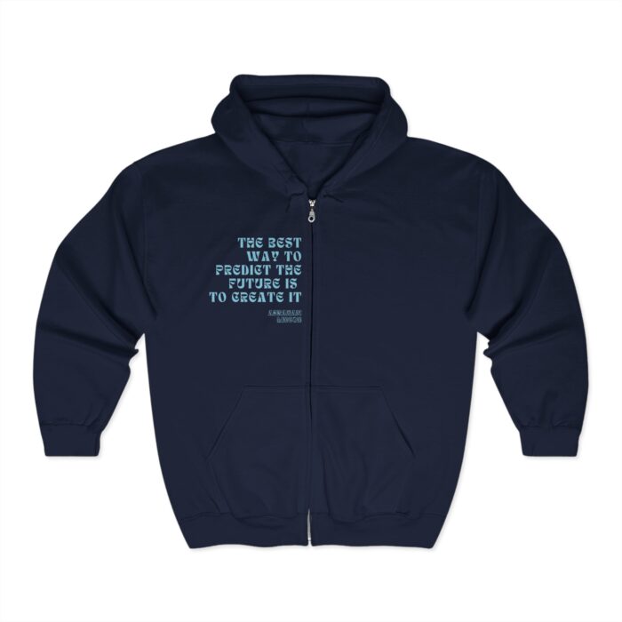 Creat the future Unisex Heavy Blend™ Full Zip Hooded Sweatshirt - Image 5