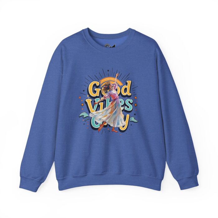 Good vibes only Unisex Heavy Blend™ Crewneck Sweatshirt - Image 33