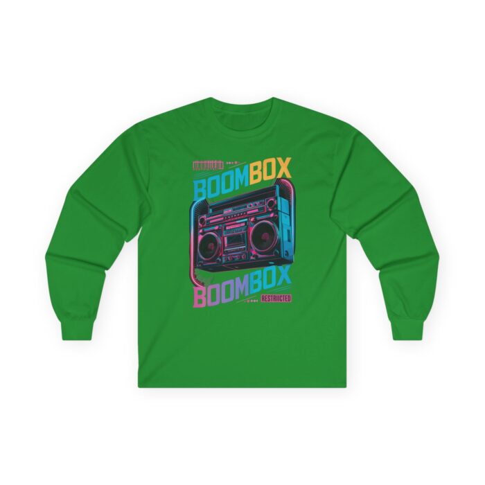 Boom box Unisex Ultra Cotton Long Sleeve Tee - Image 25