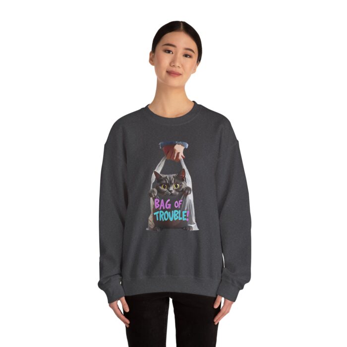 Bag of trouble Unisex Heavy Blend™ Crewneck Sweatshirt - Image 24