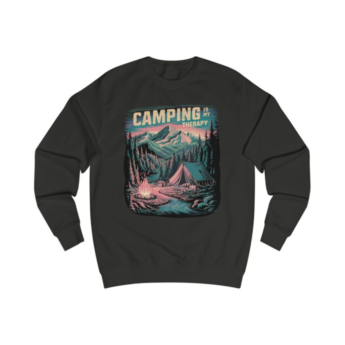 Camping is my therapy Unisex Sweatshirt - Image 5