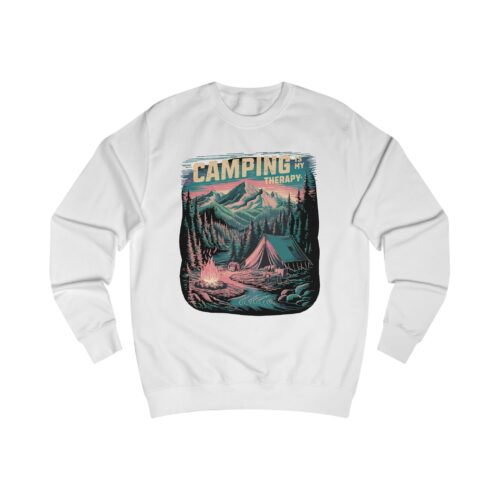 Camping is my therapy Unisex Sweatshirt