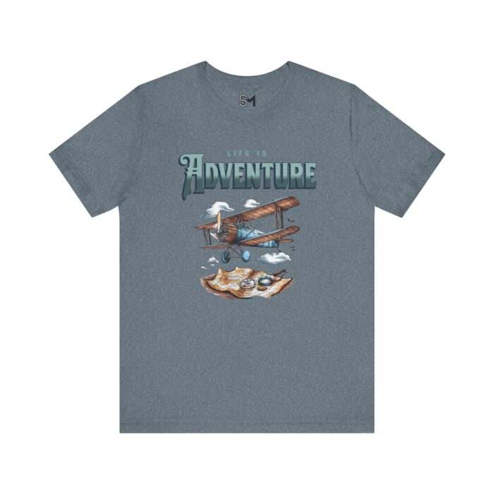 Life is adventure Unisex Jersey Short Sleeve Tee - Image 25