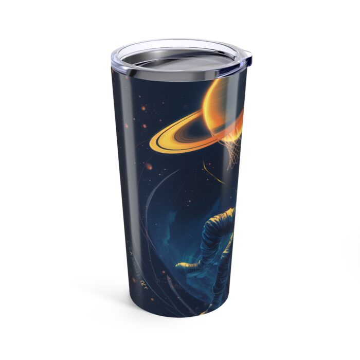 Astronaut Dunk Shoot Tumbler 20oz - Image 3