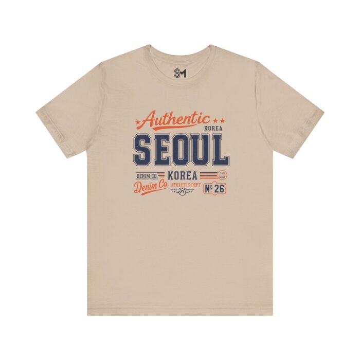 SEOUL KOREA Athletic Dept. Unisex Jersey Short Sleeve Tee - Image 21