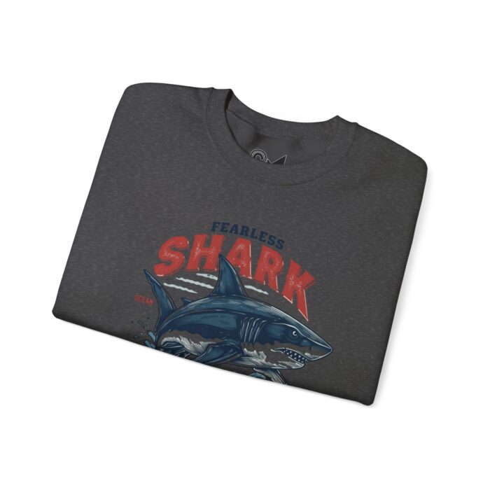 Fearless shark Unisex Heavy Blend™ Crewneck Sweatshirt - Image 23