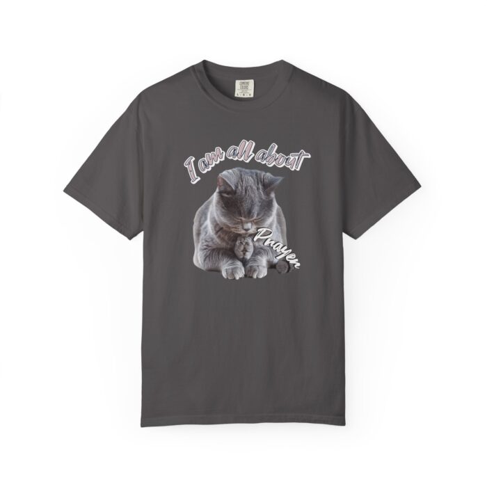 I'm all about prayer Unisex Garment-Dyed T-shirt - Image 13