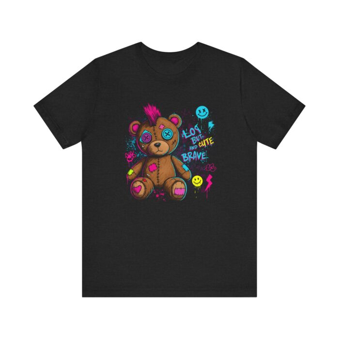 Lost but cute and brave Unisex Jersey Short Sleeve Tee - Image 9
