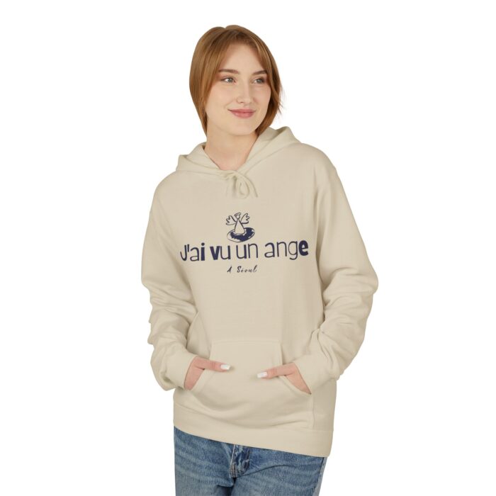 I saw an angel Unisex Midweight Softstyle Fleece Hoodie - Image 11