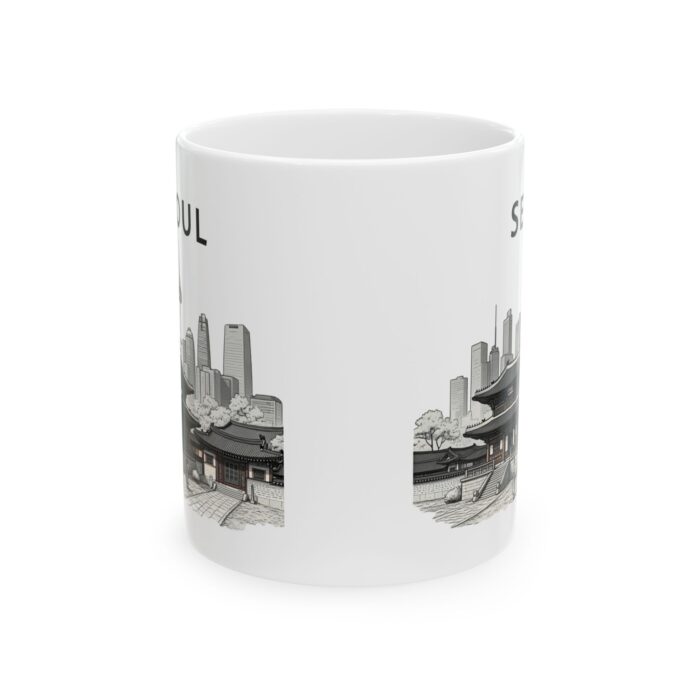 SEOUL Ceramic Mug, (11oz, 15oz) - Image 2