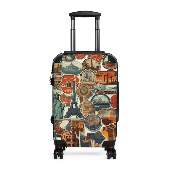 "meta_description": "Travel bag with 360-degree wheels and safety lock for stylish, carefree travel.",