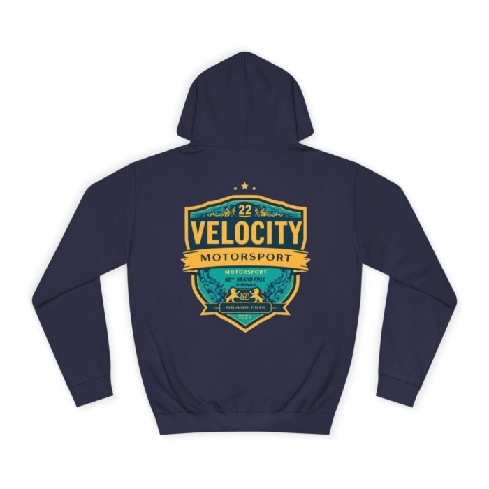 Velocity Unisex College Hoodie - Image 10