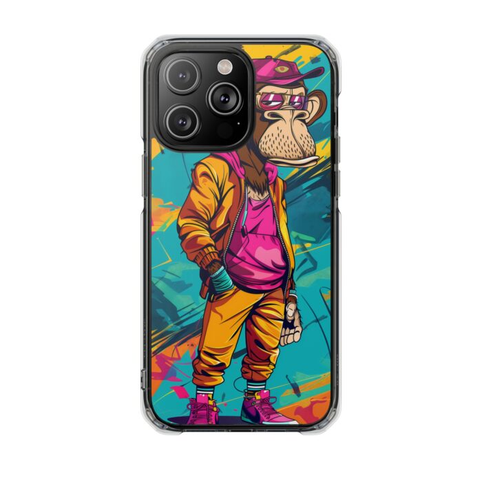 Stylish Ape Magnetic Clear Impact Cases - Image 29