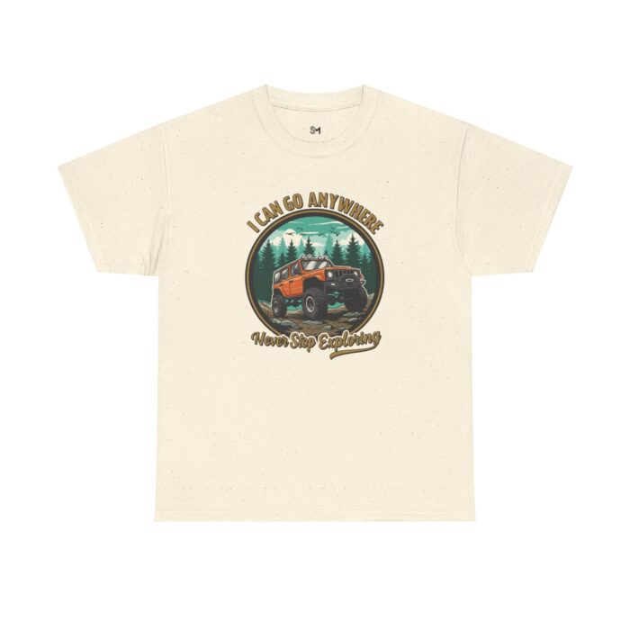 I can go anywhere Unisex Heavy Cotton Tee - Image 13