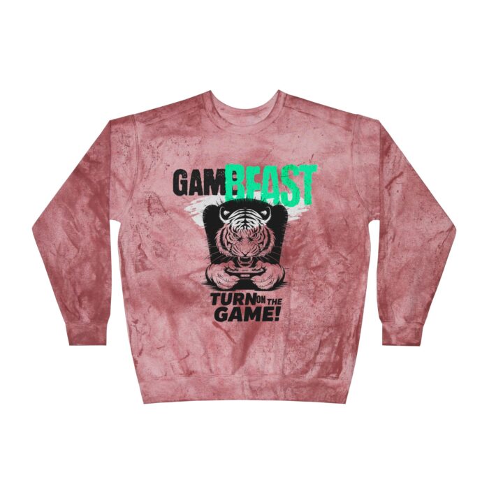 Game Beast Unisex Color Blast Crewneck Sweatshirt - Image 13