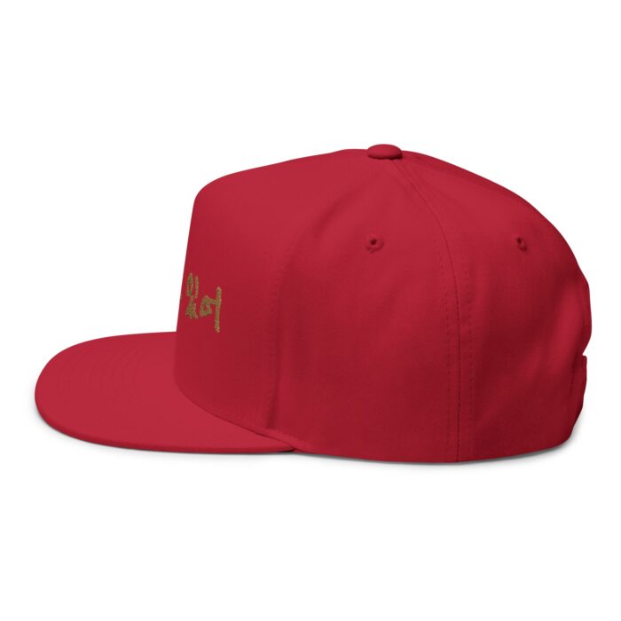 You're being silly Embroidery Flat Bill Cap - Stylish Korean Quote Design - Image 11