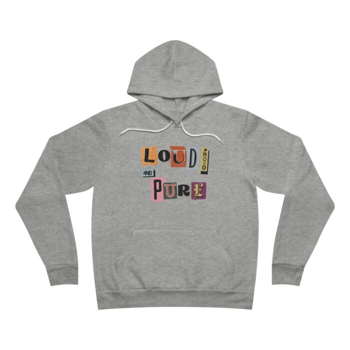 Loud Proud and Pure Unisex Sponge Fleece Pullover Hoodie - Image 9