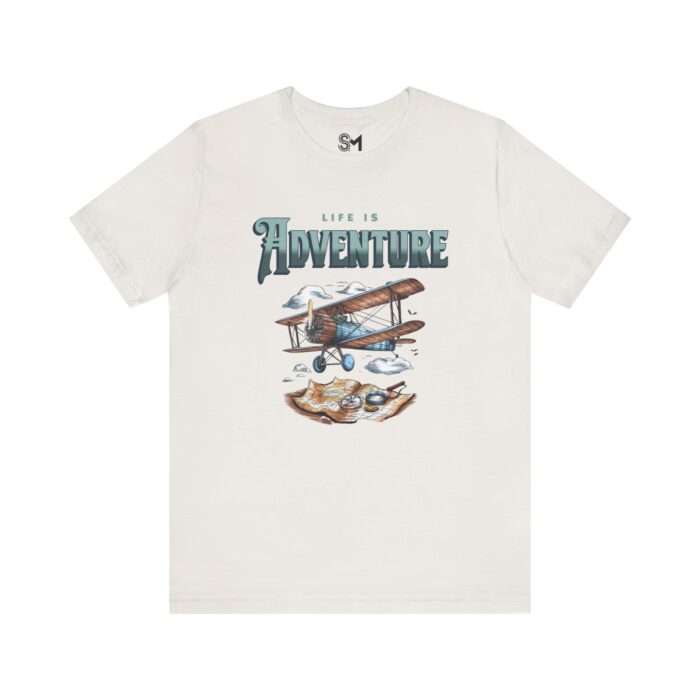 Life is adventure Unisex Jersey Short Sleeve Tee - Image 5