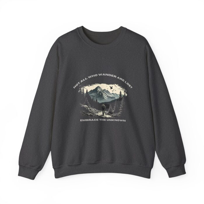 Not All Who Wander Are Lost Unisex Heavy Blend™ Crewneck Sweatshirt - Image 13