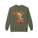 Faith never fails Unisex Midweight Softstyle Fleece Crewneck Sweatshirt