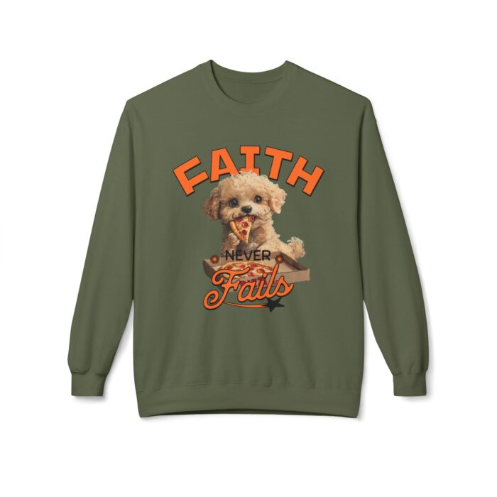 Faith never fails Unisex Midweight Softstyle Fleece Crewneck Sweatshirt - Image 17