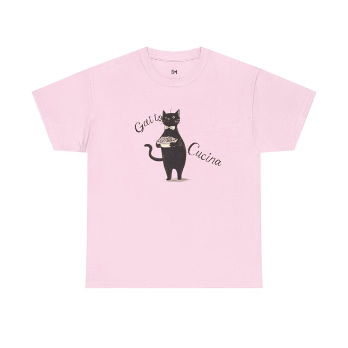 Gatto e Cucina Unisex Heavy Cotton Tee - Image 17
