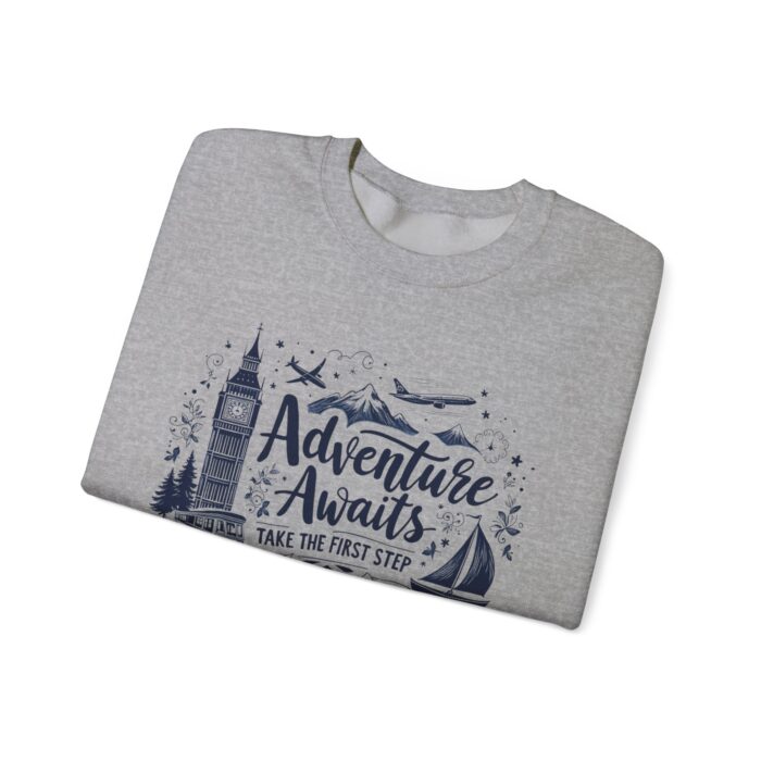 Take the first step Unisex Heavy Blend™ Crewneck Sweatshirt - Image 11